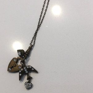 Sorrelli Crystal charm necklace